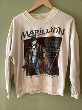 Pullover: Clutching At Straws - Winter Of 1987-88 (front) - November-December 1987